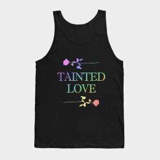 Tainted Love 80's Tribute Rainbow Design Tank Top